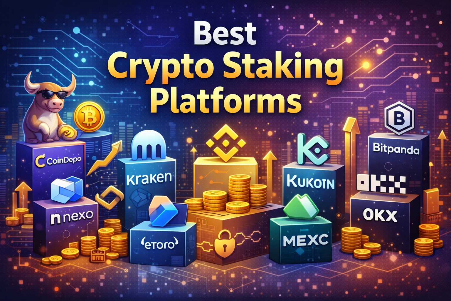 Top 5 High-Yield Crypto Staking Platforms for 2026