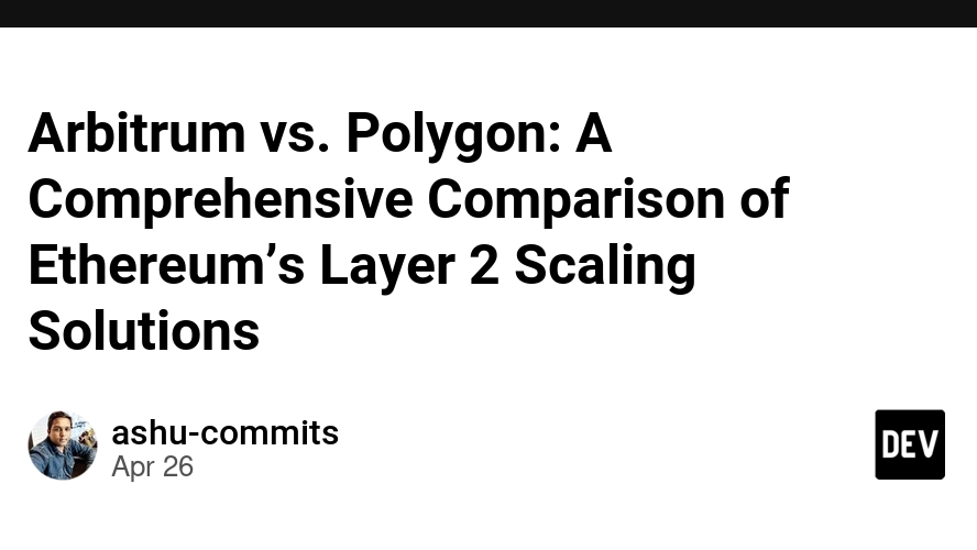 Ethereum Layer-2 Scaling Solutions