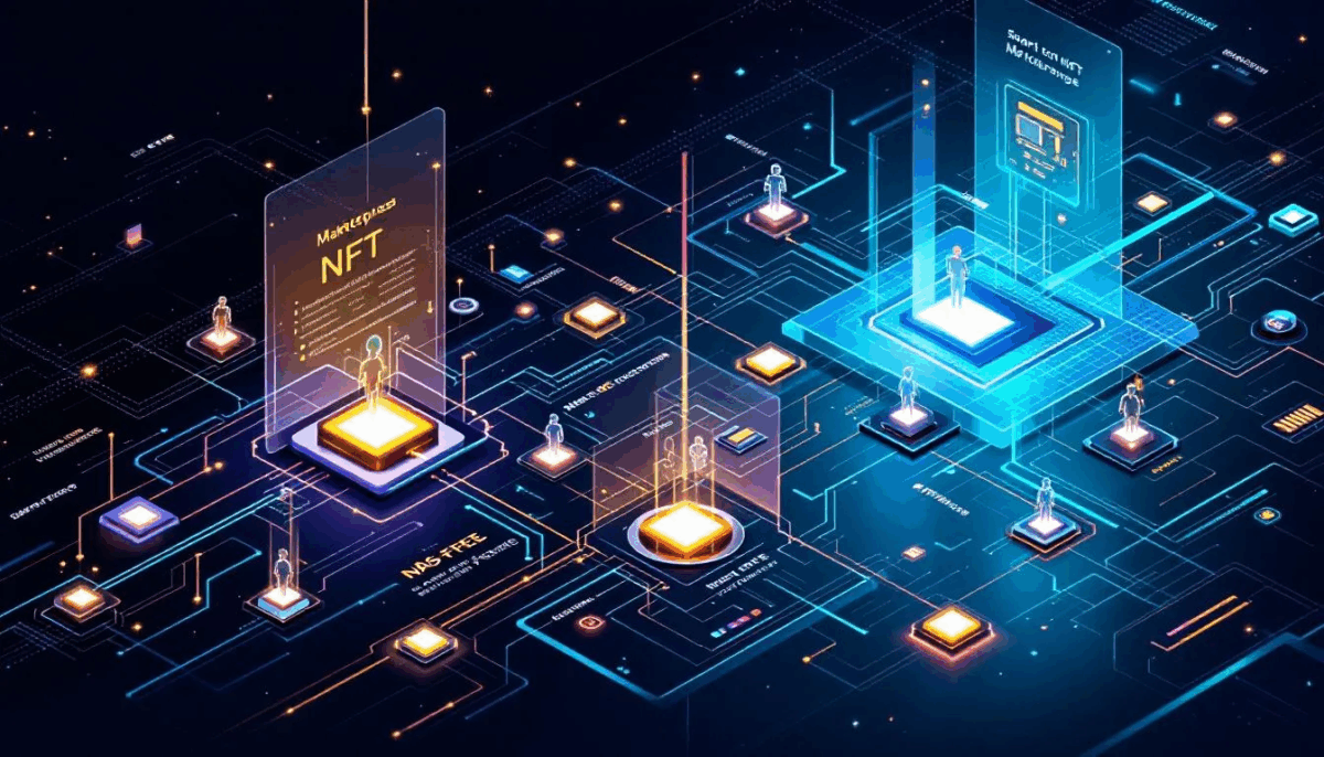 blockchain stock trading fast settlement low fees