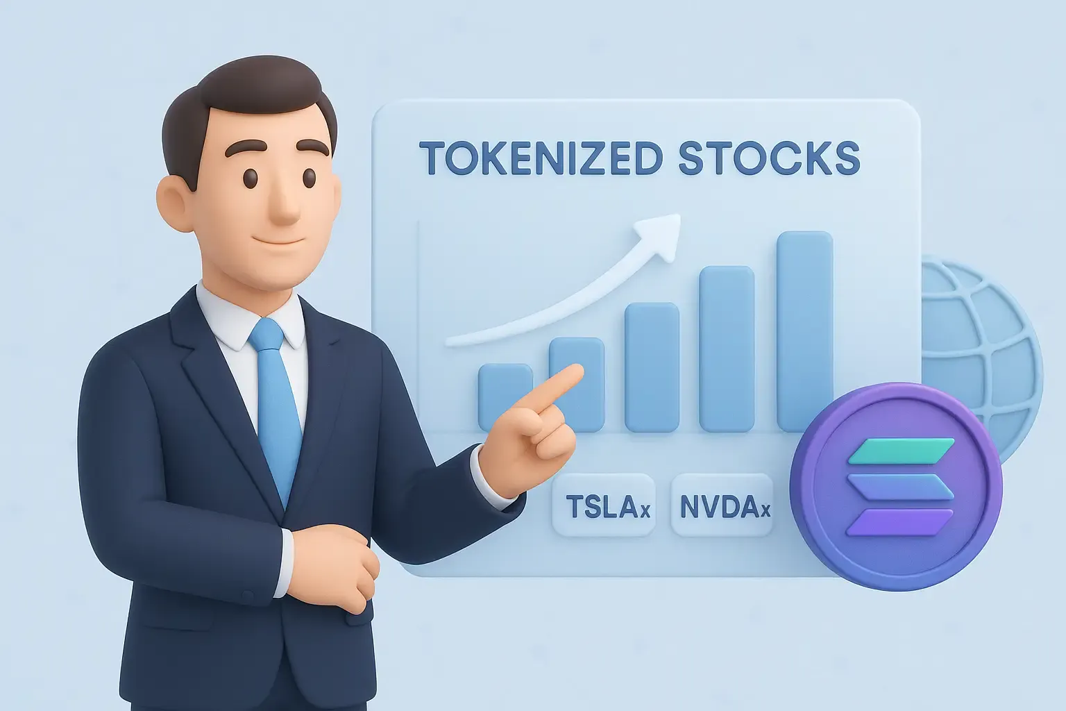 global access tokenized stocks Solana