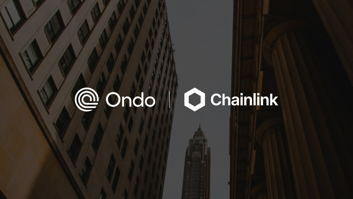 Ondo Finance Chainlink tokenized stocks integration
